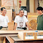 高野組子細工 魅力伝えたい　デザイナー岡さんポスター展