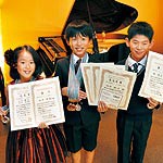 曲の場面に合った演奏を　調月小５年　西平幹司くん　ピアノ全国大会に挑む
