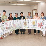 自画像の絵手紙を　8月22日　体験会