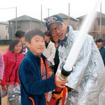 地域の〝先生〟に学んだよ　水墨画と消防団の仕事