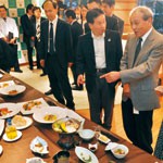 アバローム紀の国 減塩料理メニュー一新