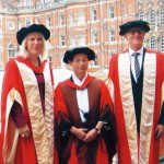 和歌山市の能楽師 松井彬さん　ロンドン大学から名誉博士号