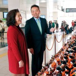 川越の若手経営者　海南ひなめぐり主催者と対談