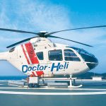 ドクターヘリ　３月26日 マリーナで活動見学会