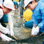 片男波潮干狩り 復活へ一歩