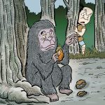 妖怪大図鑑 其の六拾四〜覚(さとり)