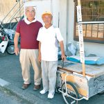 愛知の鈴木康吉さん 手押し車と日本一周