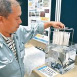 排水浄化にパイルとミミズ