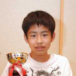 楠本一斗さん 中学生将棋王将戦で優勝