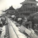 守られた優美な外観　和歌山城天守閣