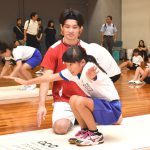 田中３きょうだい 地元で体操教室