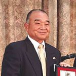 日本テニス協会表彰　山田守さん 個人功労賞