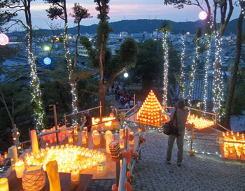 日限さんで万灯会