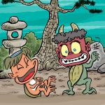 妖怪大図鑑　其の百六拾弐〜河童鬼っ子