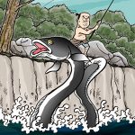 妖怪大図鑑　其の百六拾四〜大鰻