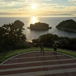 車いす利用者も夕日楽しめます