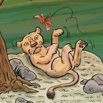 妖怪大図鑑〜其の百七拾参　和歌浦のライオン（テレポートアニマル）