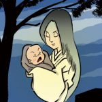 妖怪大図鑑〜其の百七拾五　子育て幽霊