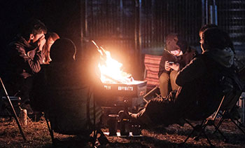 棚田でキャンプしよう