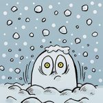 妖怪大図鑑〜其の弐百七拾五　雪玉