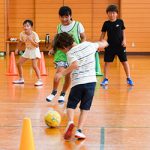 学童保育でスポーツ教室　紀美野町