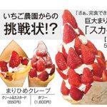 巨大まりひめクレープ 爆誕!