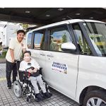 福祉有償運送事業　和歌山市で初運用　障害者の移動手段に