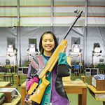 【和歌山】ビームライフル〝無の心〟で射撃全国優勝  オリンピックに照準合わす