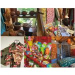 民家に東洋の彩り「オリエンタル展」 鍛冶屋町ブルーで開催