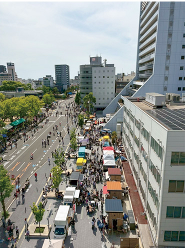 和歌山城を眺めながら 「城前ひろばマルシェ」 10月開催